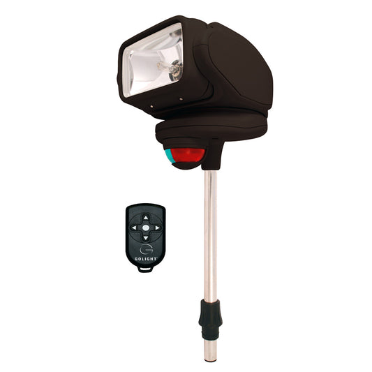 Golight Gobee Stanchion Mount wWireless Remote  Black 2151