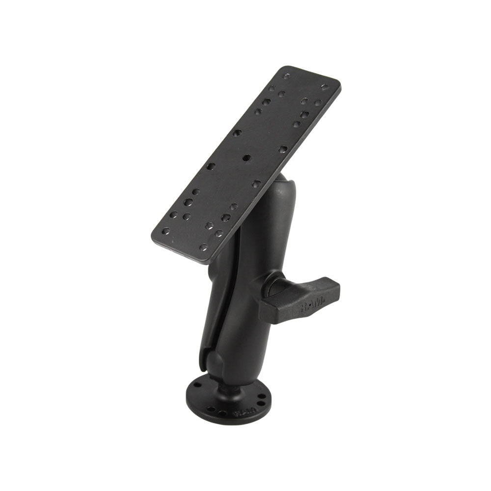 RAM Mount Marine Electronics Universal Mount  Gimbal Bracket Under 10lbs RAM111U