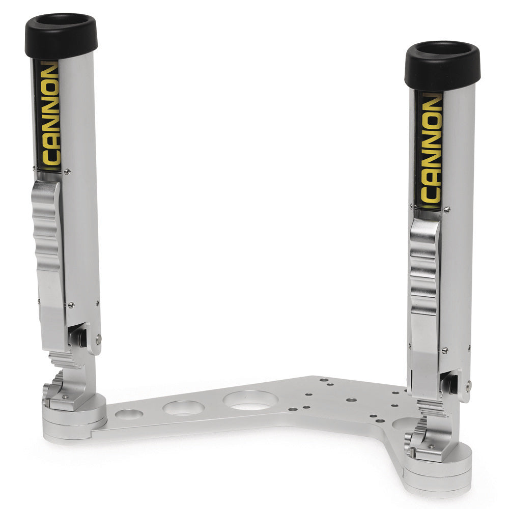Cannon Downrigger Mount Rod Holder  Silver 1907024