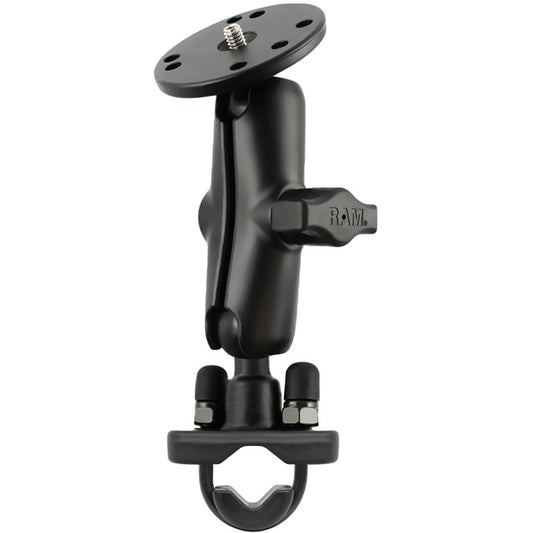 RAM Mount Handlebar UBolt Base wRound 1420 Threaded Stud RAMB149ZC1U