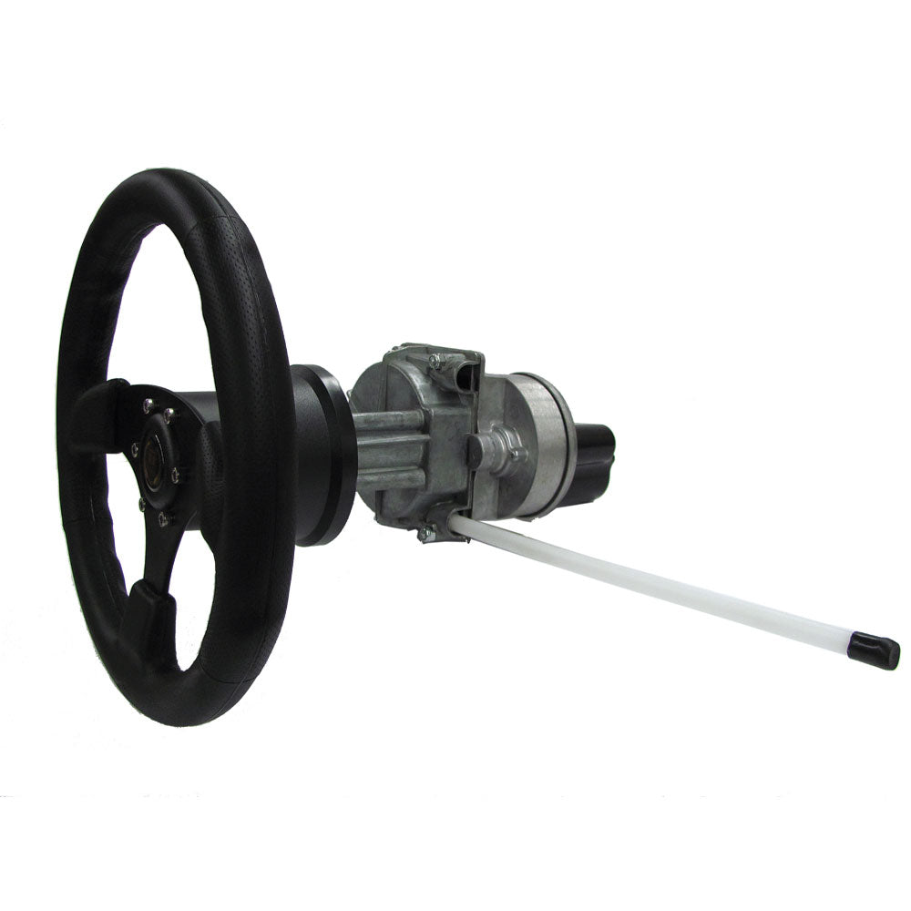 Octopus Type S Straight Shaft fMounting Behind the Dash fMechanical Drive Systems  Includes 90 Degree Bezel Kit