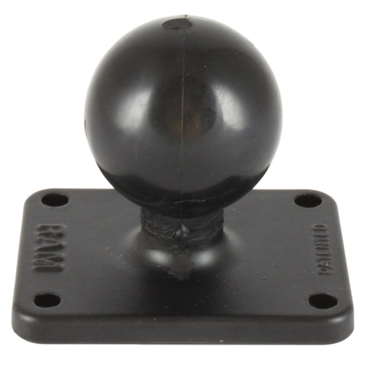 RAM Mount 2 x 25 Rectangle Base w15 Ball RAM202U225