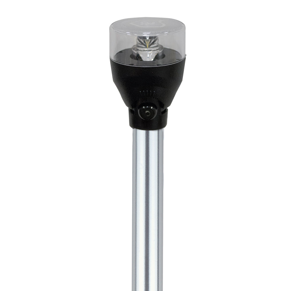 Attwood LED Articulating All Around Light  24 Pole 553024A7