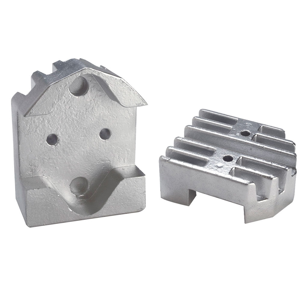 Tecnoseal Gimbal Block Anode  Zinc Finned 00806