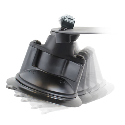 RAM Mount Dual Articulating Suction Cup Base w1 Ball Base RAMB189BPIV1U