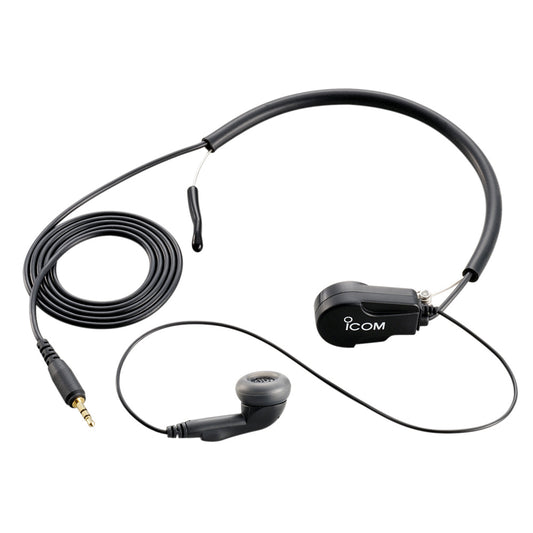Icom Earphone wThroat Mic Headset fICM72 ICM88  ICGM1600 HS97