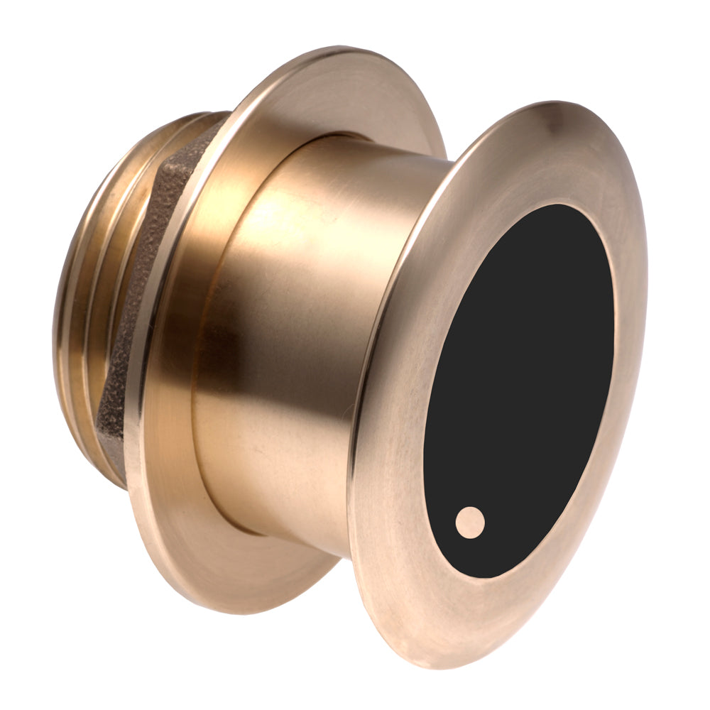 Garmin Bronze Thruhull Wide Beam Transducer wDepth  Temp  12 Degree tilt 8pin  Airmar B175HW 0101218121
