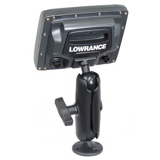 RAM Mount 15 Ball Rugged Use Composite Mount fLowrance Elite5  Mark5 Series Fishfinders RAP101ULO11