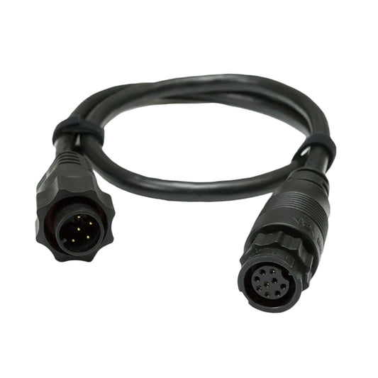 Navico 9Pin Black to 7Pin Blue Adapter Cable fNonCHIRP Transducers 00012571001