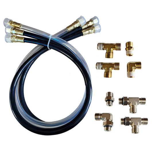 SITEX Autopilot Hydraulic Steering Installation Kit wHoses  Fittings OC17SUK42