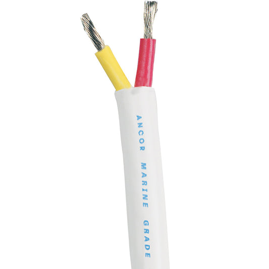 Ancor Safety Duplex Cable  142 AWG  RedYellow  Round  100 126510