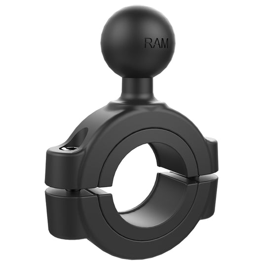 RAM Mount Torque 118  112 Diameter HandlebarRail Base w1 Ball RAMB40811215U