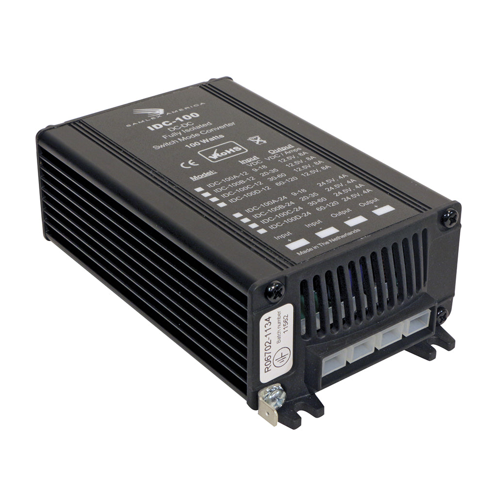 Samlex 100W Fully Isolated DCDC Converter  8A  918V Input  125V Output IDC100A12