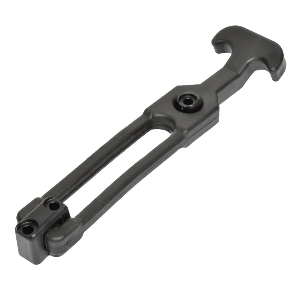 Southco THandle Latch wKeeper  Pull Draw Front Mount Black Flexible Rubber F773