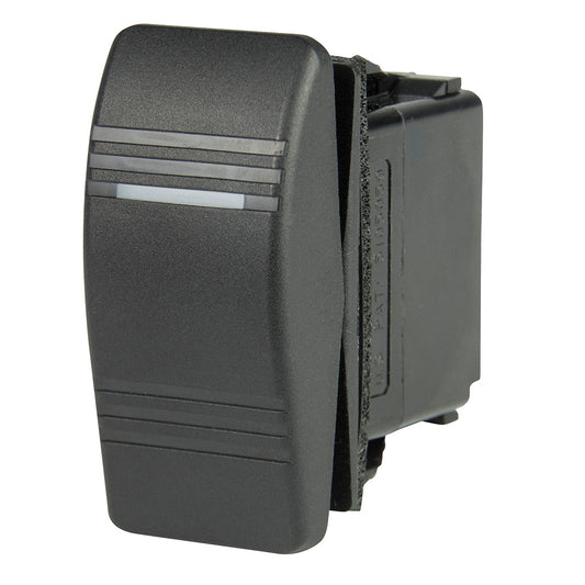 BEP DPDT Contura Switch  1Amber LED  ONOFFON 1001807