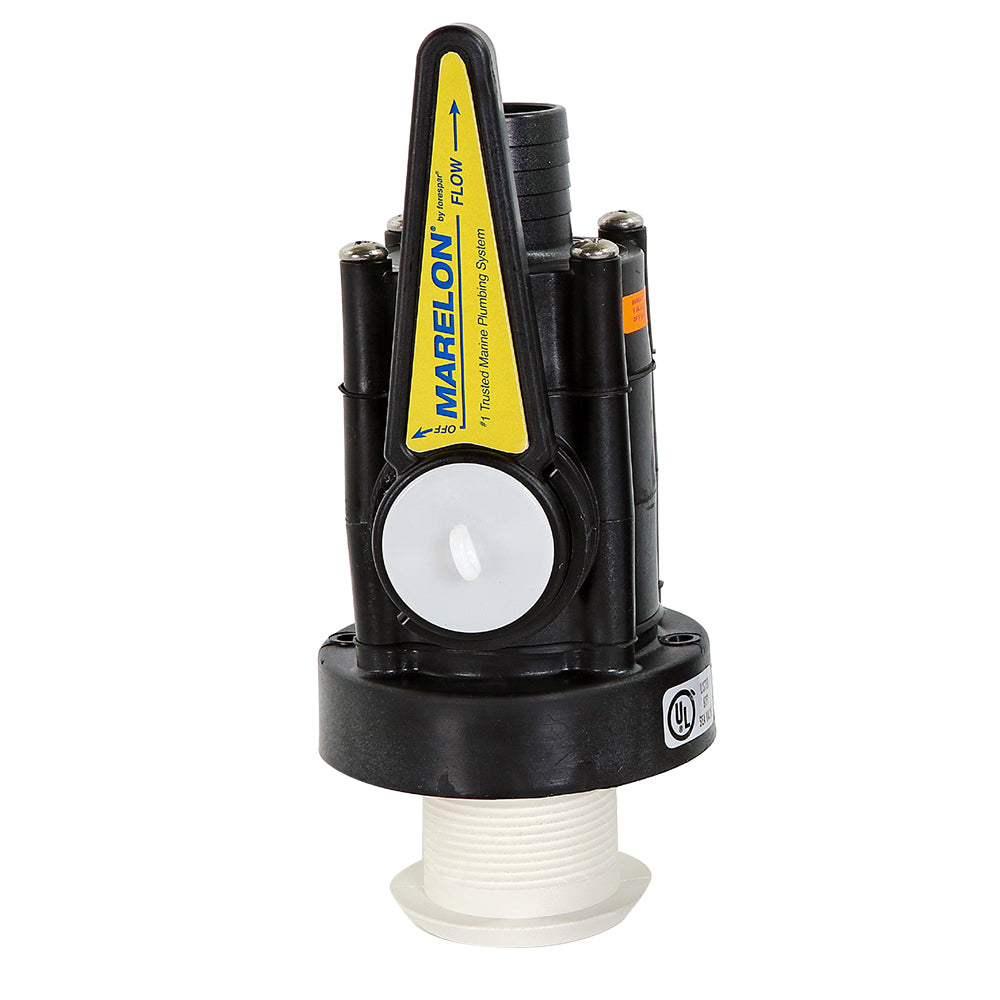 Forespar Marelon FullFlow Seacock  114 Mushroom ThroughHull 904045ABYC