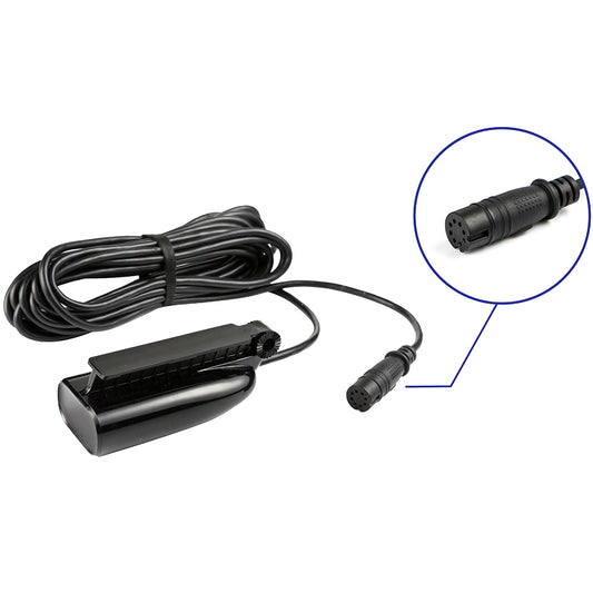 Lowrance SplitShot Skimmer Transom Mount Transducer 00014028001