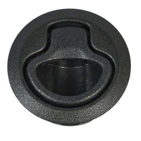 Southco Flush Pull Latch  Pull To Open  NonLocking Black Plastic M163