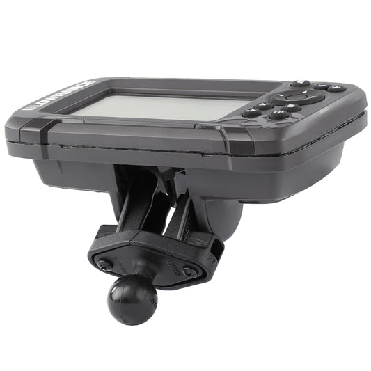 RAM Mount B Size 1 Fishfinder Ball Adapter for the Lowrance Hook2 Series RAMB202LO12