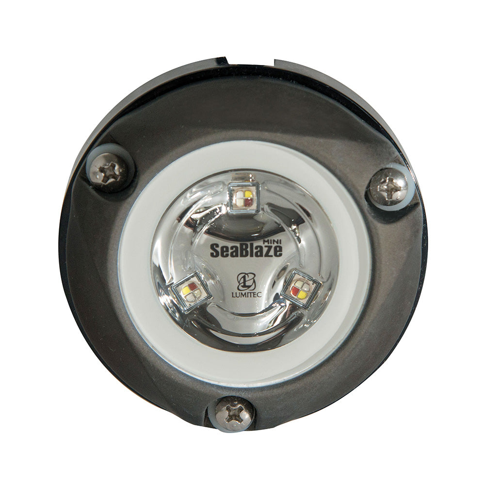 Lumitec Zambezi Mini Surface Mount Underwater Light  Blue  NonDimming 101457
