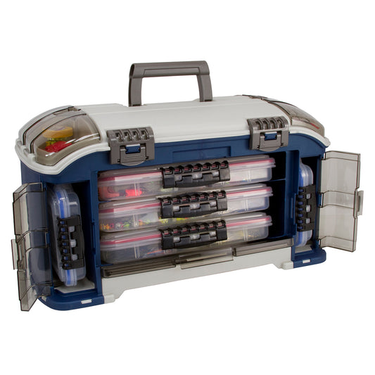Plano Elite Series Angled Tackle System 3700  Blue 797010