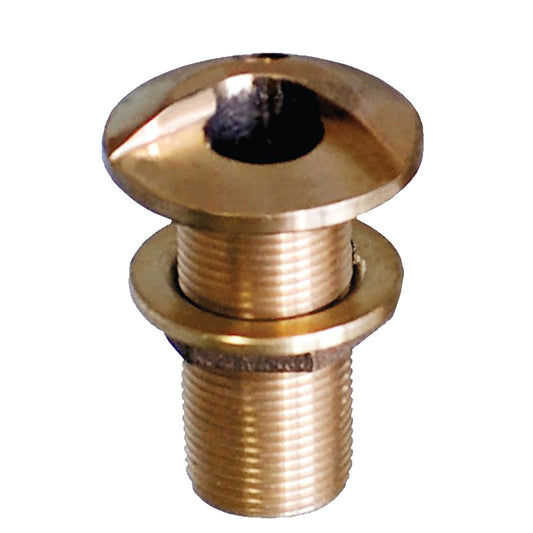 GROCO 1 Bronze High Speed ThruHull Fitting wNut  HSTH1000W