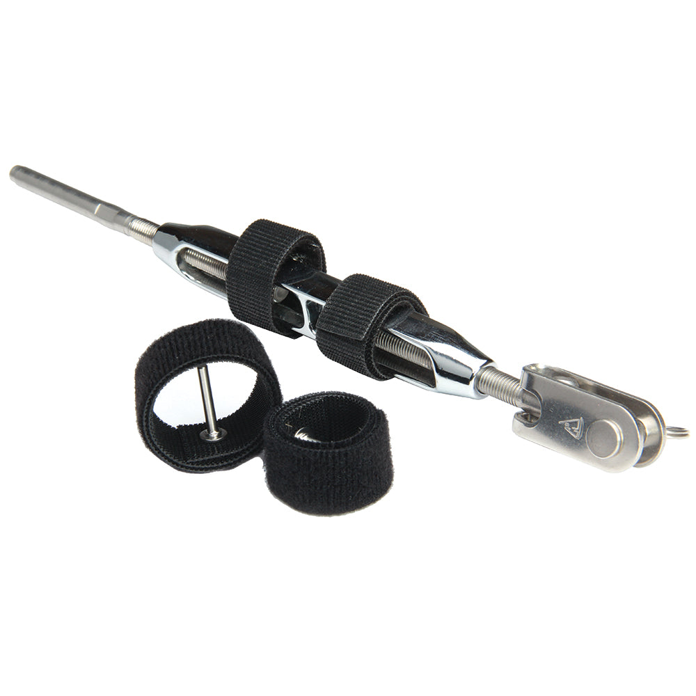 C Sherman Johnson Wrap Pins Hook  Loop Pin Locking Devices fOpen Body Turnbuckles 516  38  2Pack WRAPC3P