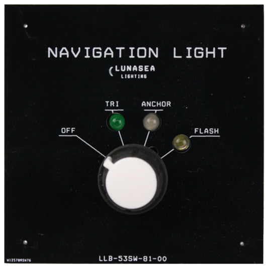 Lunasea TriAnchorFlash Fixture Switch LLB53SW8100