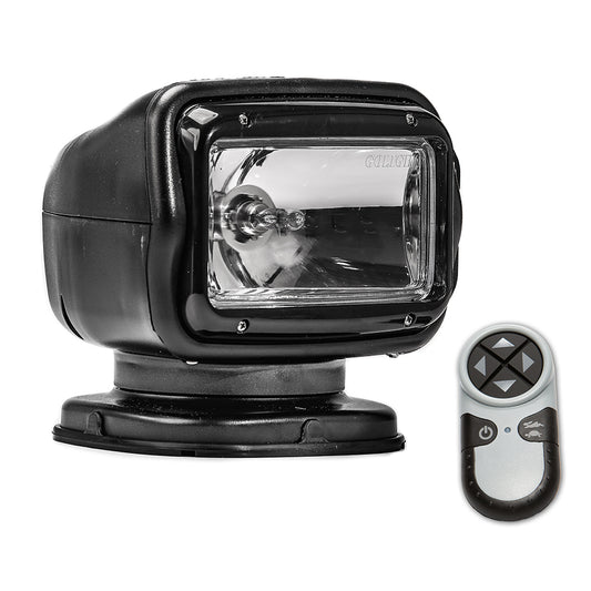 Golight Radioray GT Series Permanent Mount  Black Halogen  Wireless Handheld Remote 2051GT