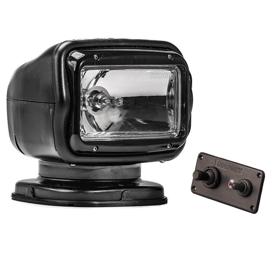 Golight Radioray GT Series Permanent Mount  Black Halogen  Hard Wired Dash Mount Remote 2021GT