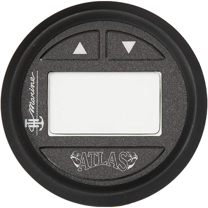 TH Marine ATLAS Hydraulic Gauge Kit f6 10 12  14 ATLAS Jack Plate  Black Bezel FAGK2DP