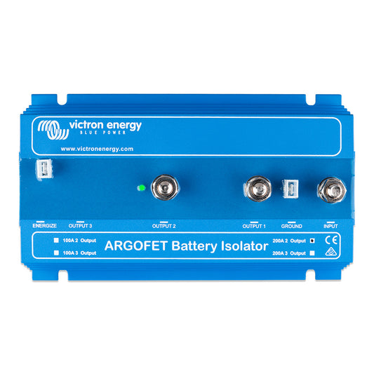 Victron Argo FET Battery Isolator  200AMP  2 Batteries ARG200201020R