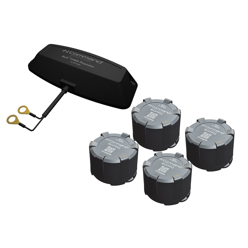 iNCommand Tire Pressure Monitoring System  4 Sensor  Repeater Package NCTP100