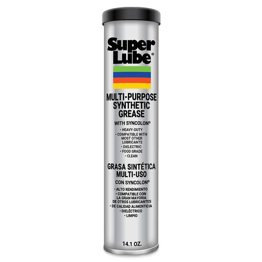 Super Lube MultiPurpose Synthetic Grease wSyncolon  141oz Cartridge 41150
