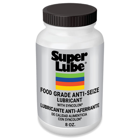 Super Lube Food Grade AntiSeize wSyncolon  8oz Brush Bottle 48008