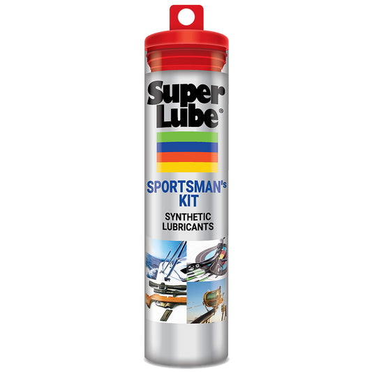 Super Lube Sportsmans Kit w Oil Grease Cleaning Cloth and Foam Swabs 11520
