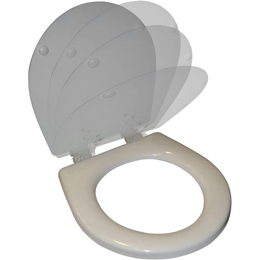 Raritan Soft Close Household Style Seat  Cover  White 1245SC