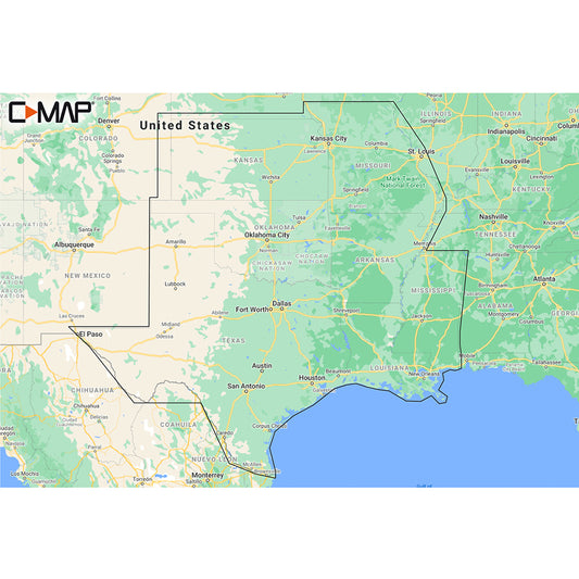 CMAP MNAY215MS US Lakes South Central REVEAL Inland Chart MNAY215MS