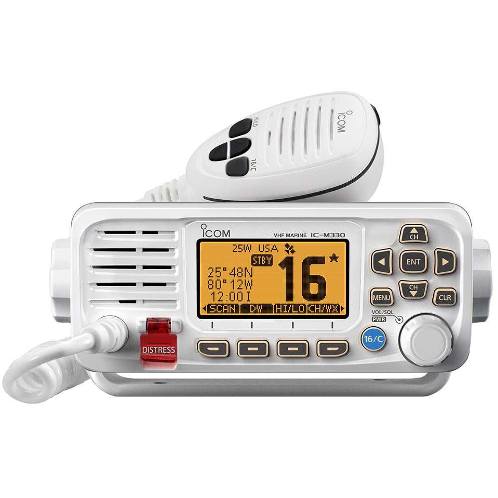 Icom ICM330 VHF Compact Radio  White M330 61