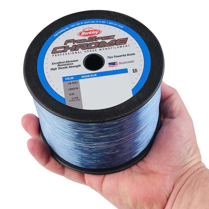 Berkley ProSpec Chrome Ocean Blue Monofilament  130 lb  2000 yds  PSC5B130OBL 1545751