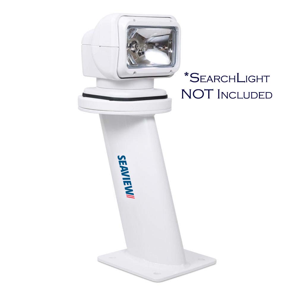 Seaview 12 AFT Leaning Mount fSearchlights  Thermal Cameras w7 x 7 Base Plate PMA12FSL7