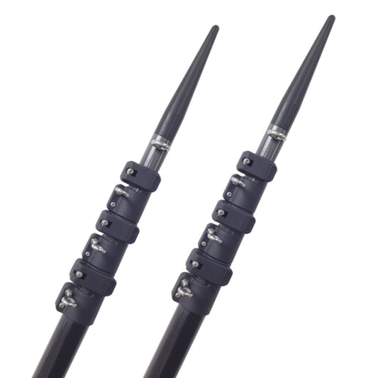 Lees 16 Telescoping Carbon Fiber Outrigger Poles fSidewinder Mount CT3916