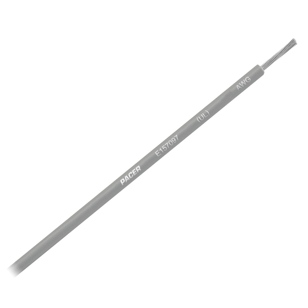 Pacer Grey 10 AWG Primary Wire  25  WUL10GY25