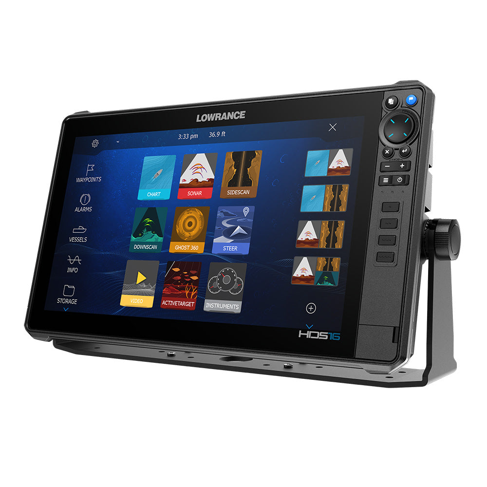 Lowrance HDS PRO 16  w Preloaded CMAP DISCOVER OnBoard  No Transducer 00016005001