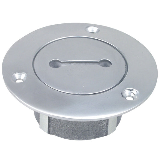 Perko 1 Chrome Unmarked Pipe Deck Plate 0528006CHR