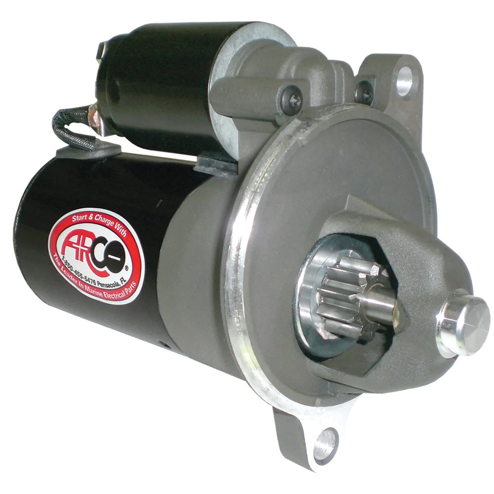 ARCO Marine HighPerformance Inboard Starter wGear Reduction  Permanent Magnet  Counter Clockwise Rotation 302351 Fords