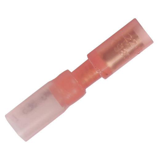 Pacer 2218 AWG Heat Shrink Female Bullet Terminal  25 Pack TBRE1815625